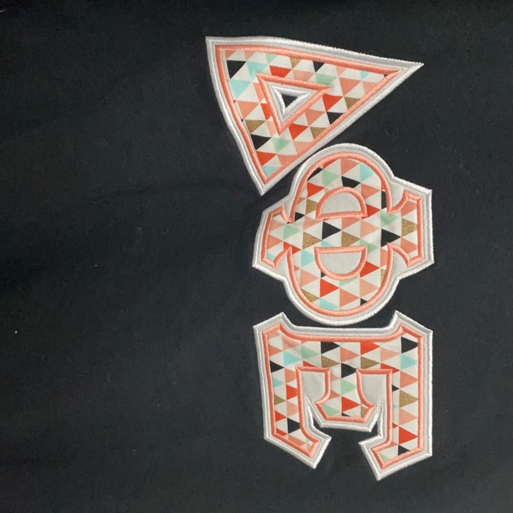 Delta phi epsilon (DPhiE) double back sweatshirt